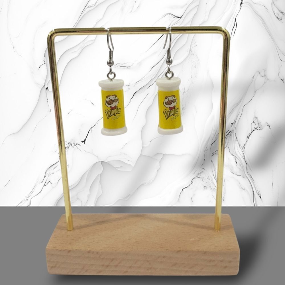 ✨️Pringles Original Chip Earrings✨️(2-A023-D)-Jewelry for Women - Picture 3 of 6